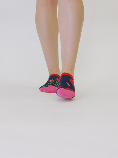 Sneaker Socks Tulip Lips