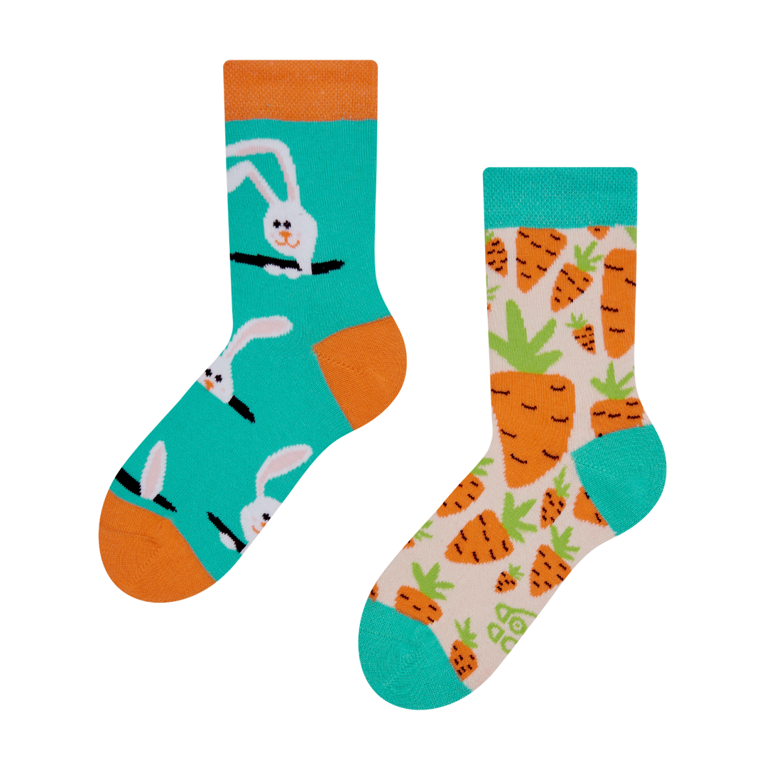 Kids' Socks Carrot Rabbit