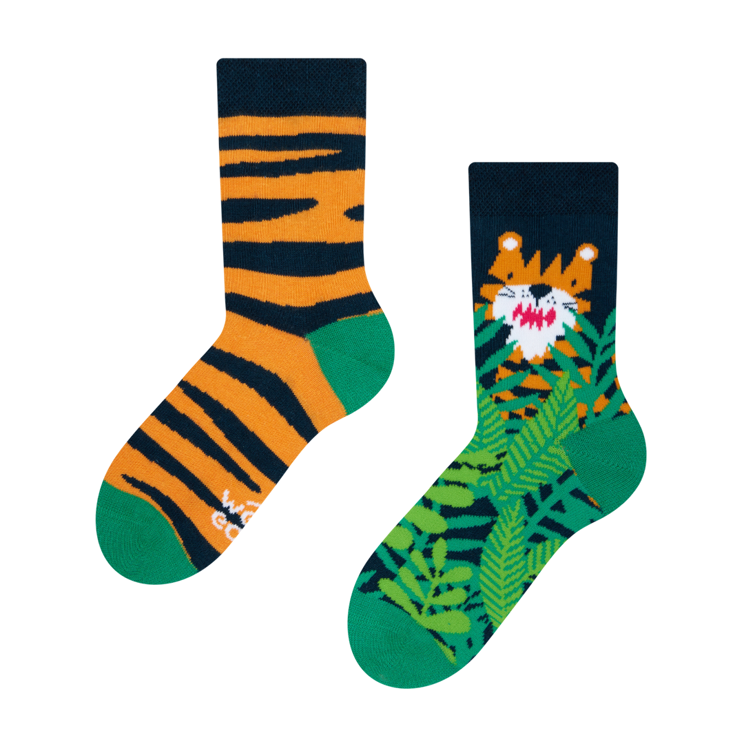 Kids' Socks Tiger